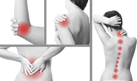 Back pain neck pain elbow pain shoulder pain wrist pain pelvis pain hip pain foot problems Osteoporosis Sciatica RSI Whiplash Headaches migraines